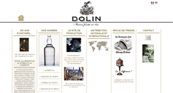 Desktop Screenshot of dolin.fr